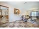 Spacious living room featuring a view into kitchen and comfortable seating at 208 Mini Farm Rd, Bonneau, SC 29431