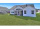 A spacious backyard providing ample space for recreation and outdoor enjoyment at 308 Cypress Branch Rd, Huger, SC 29450