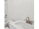 Clean bathroom featuring a white vanity with a modern faucet, toilet, and shower-tub combo at 3107 S Shore Dr, Charleston, SC 29407