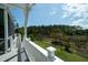 Inviting backyard view from the deck with lush green grass and a picturesque tree-lined horizon at 3547 Holmgren St, Mount Pleasant, SC 29466