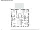 Upstairs floor plan showing bedrooms, bathrooms, Gathering room, and hallway dimensions for a spacious layout at 3547 Holmgren St, Mount Pleasant, SC 29466