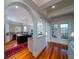 Open kitchen with breakfast bar and arched doorway at 3547 Holmgren St, Mount Pleasant, SC 29466