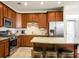 Well-equipped kitchen with stainless steel appliances, a center island, and plenty of storage space at 411 Freeland Way, Moncks Corner, SC 29461