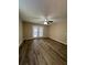 Spacious bedroom with ceiling fan and private access to the backyard through sliding glass doors at 9914 Levenshall Dr, Ladson, SC 29456