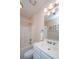 Bright bathroom features a white vanity with tub and shower, perfect for relaxation at 1025 Riverland Woods Pl # 1023, Charleston, SC 29412