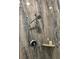 Modern shower showcases elegant blue marble tile, a rainfall shower head, and a convenient built-in shelf at 104 Waccamaw Dr, Summerville, SC 29485