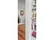 Charming interior view of a built-in bookcase with carefully arranged books and decor at 114 California Ave, Moncks Corner, SC 29461
