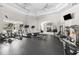 Fully equipped fitness center featuring state-of-the-art exercise machines for a complete workout experience at 1300 Park West Blvd # 101, Mount Pleasant, SC 29466