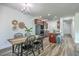 Open dining space flows into the kitchen, perfect for entertaining guests at 131 Buchanan Cir, Goose Creek, SC 29445