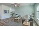 Bright living room with a stylish sofa and decorative accents at 131 Buchanan Cir, Goose Creek, SC 29445
