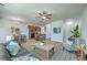 Open-concept living area combines seating, dining, and kitchen for seamless entertaining at 131 Buchanan Cir, Goose Creek, SC 29445