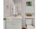 Bright and clean bathroom with a vanity, toilet, and stylish decor creates a functional and inviting space at 1325 Whisker Pole Ln, Mount Pleasant, SC 29466