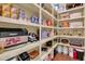 Walk-in pantry with ample shelving for organized storage at 1325 Whisker Pole Ln, Mount Pleasant, SC 29466