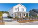 Inviting two-story home showcasing a covered porch and well-maintained surroundings at 1427 Clay Field Trl, Summerville, SC 29485