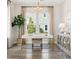 Stylish home office featuring a modern desk, comfortable chair, and plenty of natural light at 1427 Clay Field Trl, Summerville, SC 29485