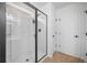 Bathroom featuring a glass shower with a tile surround, modern fixtures, and neutral tones at 145 Basket Grass Ln, Summerville, SC 29486