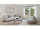 Comfortable loft featuring a cozy sofa and large windows with scenic views at 153 Threaded Fern St, Summerville, SC 29485