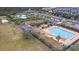Aerial view of a community with pools, a playground, and well-maintained amenities for an active lifestyle at 1531 Capel St, Mount Pleasant, SC 29466