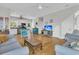 Inviting living space with an open layout connecting the living room, dining area, and kitchen at 1595 Teal Marsh Rd, Charleston, SC 29412