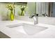 Modern bathroom featuring stylish waterfall faucet and speckled quartz countertop at 1615 Chatelain Way, Mount Pleasant, SC 29464