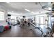 Bright and spacious gym with a range of cardio and strength training equipment available for residents at 1615 Chatelain Way, Mount Pleasant, SC 29464