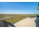 Private deck with beautiful views of marsh at 1676 E Ashley Ave, Folly Beach, SC 29439
