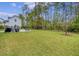 Spacious green backyard featuring a well-maintained lawn, a grilling area, and a playground set at 1755 Bolden Dr, Mount Pleasant, SC 29466