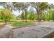 Enjoy a relaxed setting with outdoor recreation area featuring a bocce ball court and park benches at 1907 Mossdale Dr, Johns Island, SC 29455