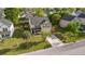 Aerial view of a two-story home in a residential neighborhood, complete with landscaped lawn at 2007 Robin Wood Blvd, Moncks Corner, SC 29461