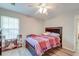 Bedroom with a ceiling fan, closet, and natural light at 208 Evesham Dr, Summerville, SC 29485