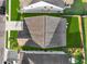 Aerial view of a home with a well-maintained roof, green backyard, and neighborhood surroundings at 218 Wexford Ct, Summerville, SC 29483
