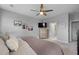 Spacious main bedroom featuring soft carpet, natural light, and ensuite access at 218 Wexford Ct, Summerville, SC 29483