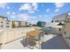Rooftop deck with outdoor seating and city views at 22 Sheppard St, Charleston, SC 29403