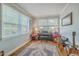 Well-lit home office featuring hardwood floors and neutral walls at 2645 Mona Ave, Charleston, SC 29414