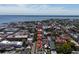 Aerial view of the property nestled in a neighborhood with proximity to the ocean at 29 1/2 State St # B, Charleston, SC 29401