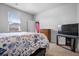 Comfortable bedroom with natural light, and carpet throughout at 303 Feldspar Ln, Ladson, SC 29456