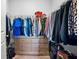 Walk in closet with shelving and hanging storage at 303 Feldspar Ln, Ladson, SC 29456