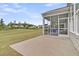A generous backyard is adjacent to a screened-in porch, perfect for outdoor living at 315 Fish Creek Ct, Summerville, SC 29486