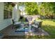 A cozy backyard patio with comfortable seating, ideal for enjoying warm days and cool evenings at 3222 Morningdale Dr, Mount Pleasant, SC 29466