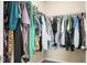 Walk-in closet with ample hanging space and organized clothing racks, providing efficient storage at 328 Bradley Bend Dr, Moncks Corner, SC 29461