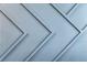 Geometric decorative wall panel with grey paint and modern design, adding a unique texture to interiors at 427 W Respite Ln, Summerville, SC 29483