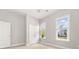 Bright bedroom with neutral walls, carpet flooring, large closet and plenty of natural light from two windows at 607 Heartwood Ln, Summerville, SC 29486