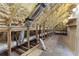 Unfinished attic with exposed framework and spray foam insulation at 643 Backfield Rd, Walterboro, SC 29488