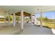 Large open carport with raised foundation provides plenty of space for parking at 643 Backfield Rd, Walterboro, SC 29488