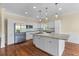 Beautiful kitchen featuring white cabinets, stainless steel appliances, and granite countertops at 643 Backfield Rd, Walterboro, SC 29488
