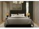 Serene bedroom featuring a comfortable king-sized bed, neutral decor, and soft lighting at 8 Homel Pl, Charleston, SC 29403