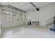 Spacious and well-lit two-car garage with epoxy flooring and a clean, organized layout at 8781 Laurel Grove Ln, North Charleston, SC 29420