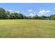 Expansive green field with trees and clear skies, perfect for outdoor activities at 8781 Laurel Grove Ln, North Charleston, SC 29420