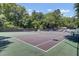 Well-maintained community tennis court with a playground in the background at 8781 Laurel Grove Ln, North Charleston, SC 29420