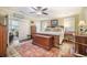 A well-lit main bedroom offers ample closet space and a comfortable retreat at 9146 Spring Branch Ct, North Charleston, SC 29406